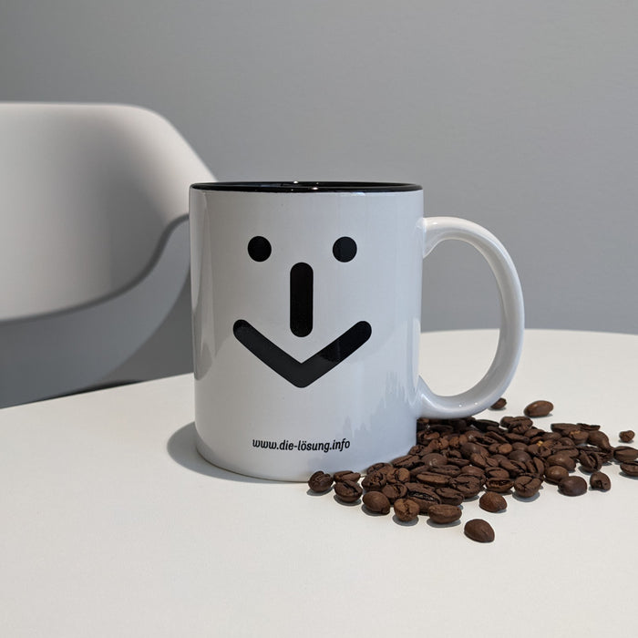 ibk Kaffeebecher lachender Smiley